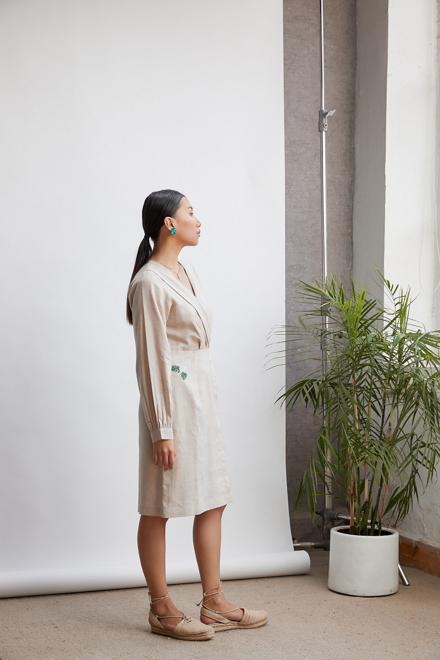 Dempsey linen dress