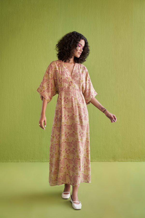 Fern Bloom Lyocell Maxi Dress