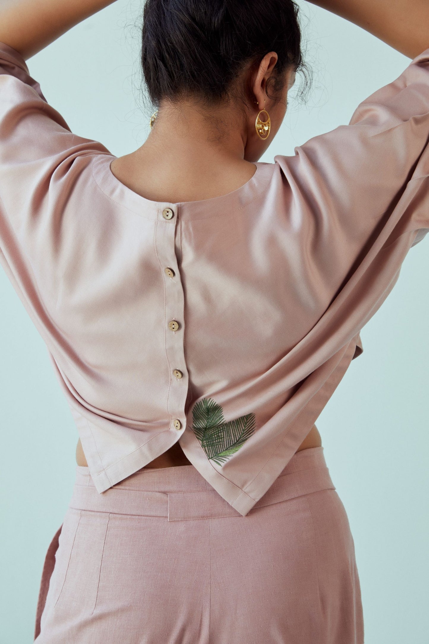 Palm Dusk tencel top