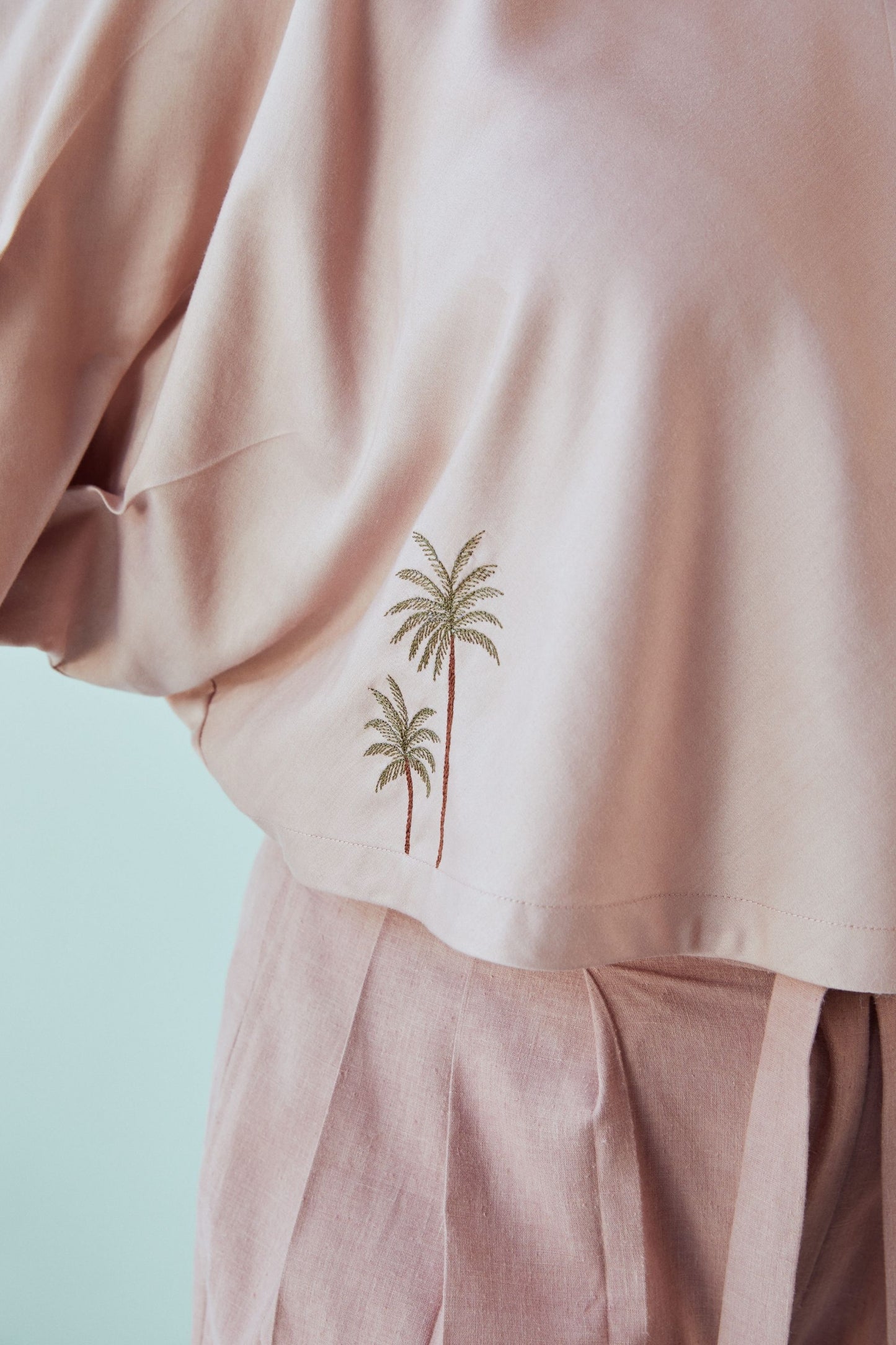 Palm Dusk tencel top
