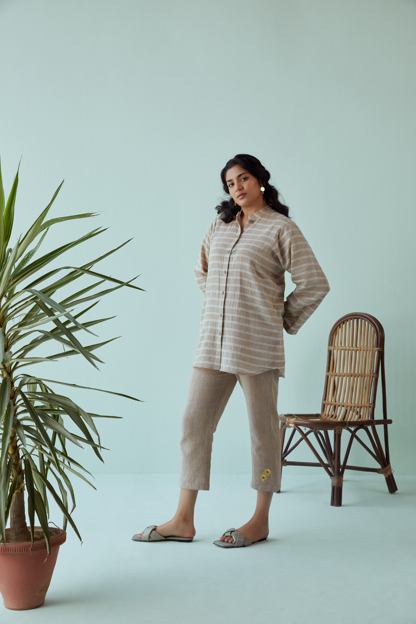 The Basic kala cotton shirt