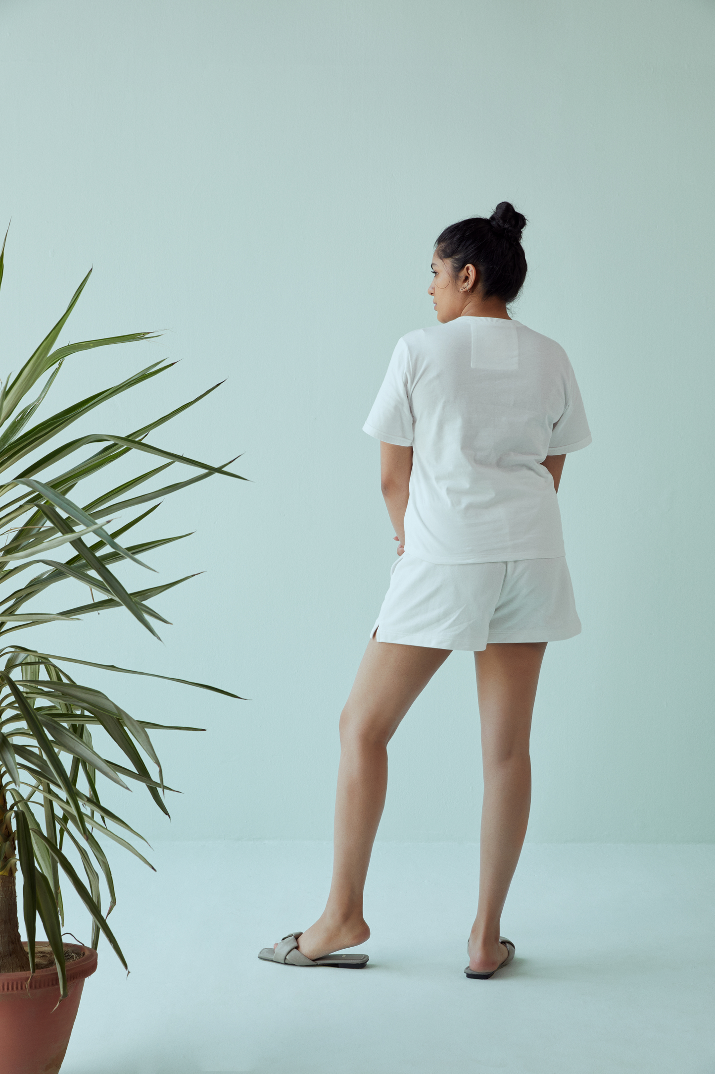 The Bloom organic cotton knit tee