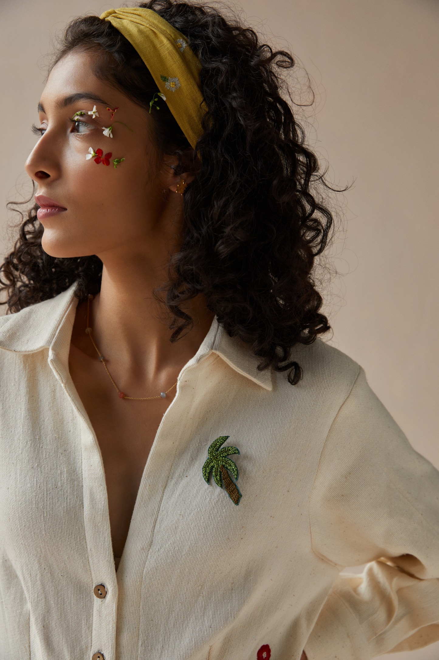 The Cliffside handwoven organic cotton jumpsuit