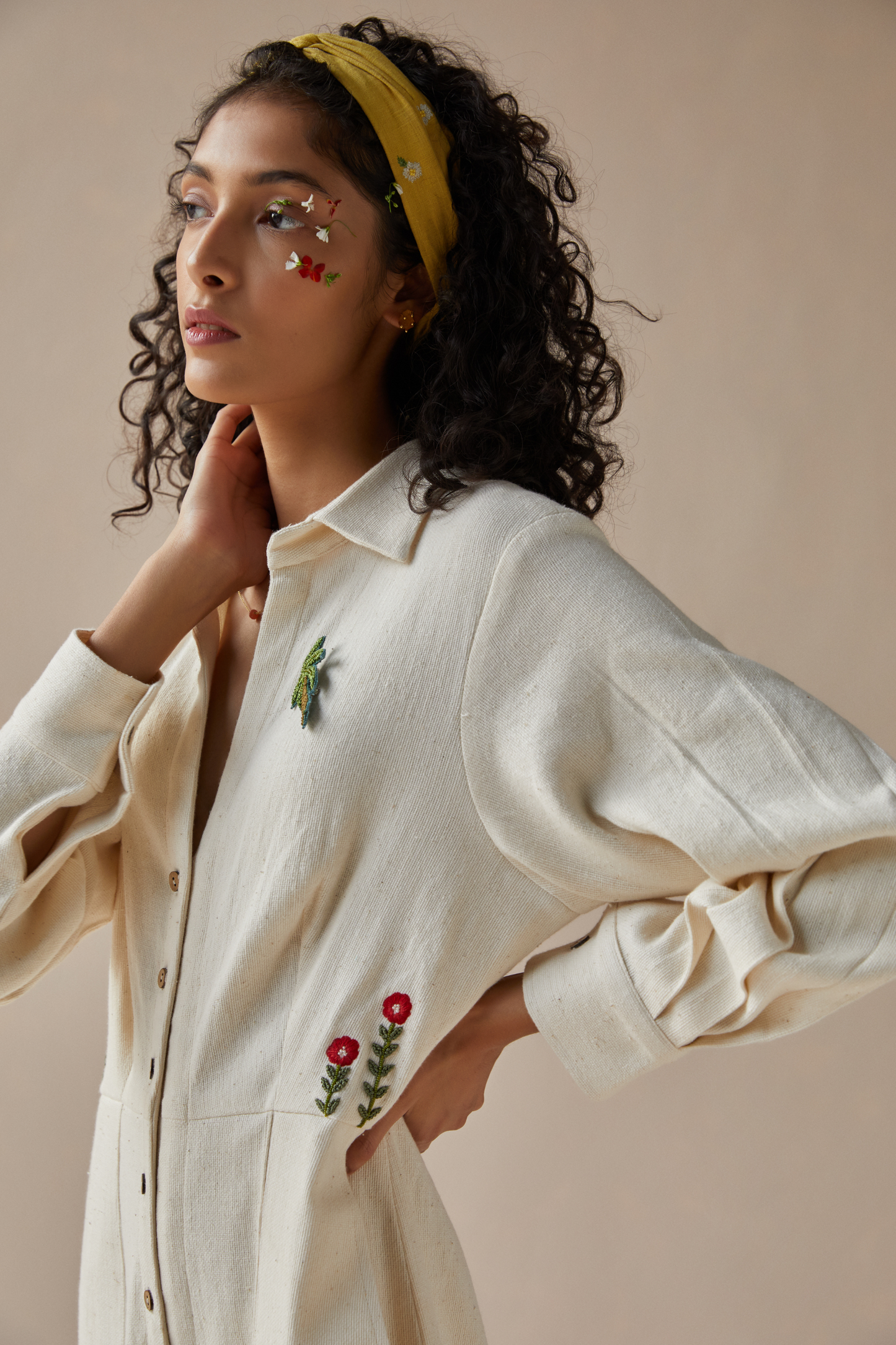 The Cliffside handwoven organic cotton jumpsuit