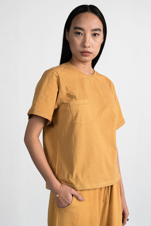 The Dawn organic cotton knit t-shirt