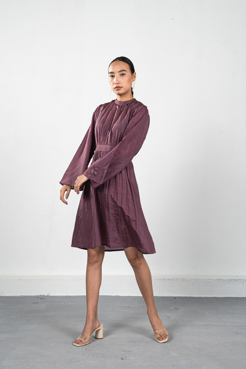 Silk hotsell smock dress