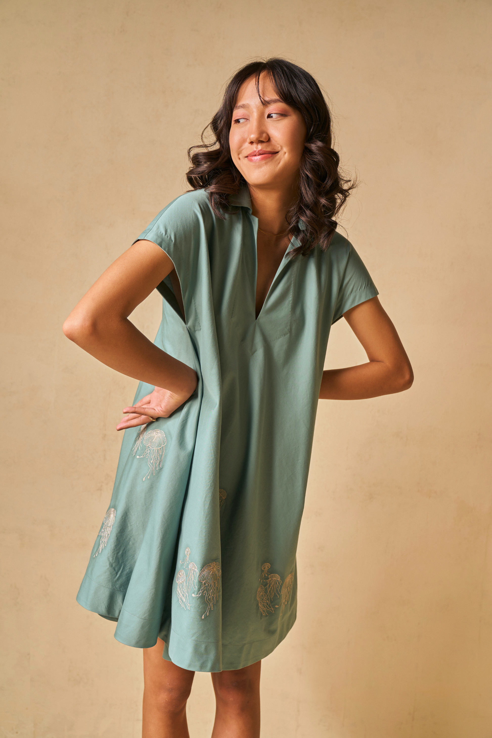The Jellyfish Organic Cotton Dress