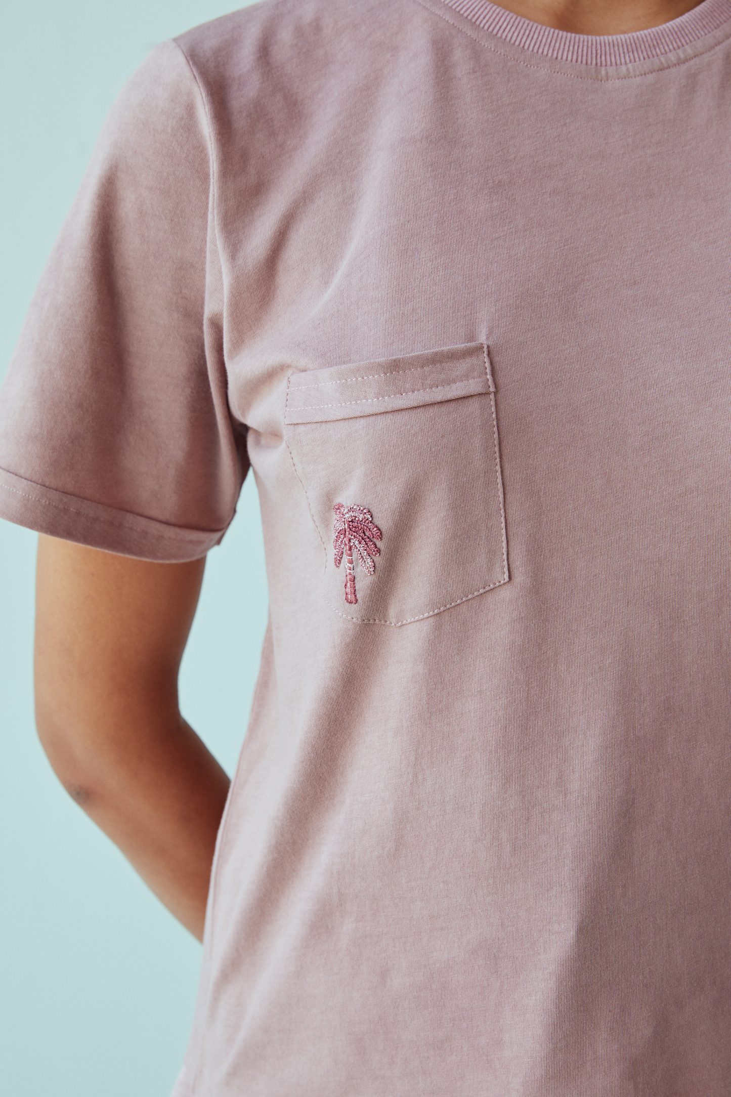 The Palmy organic cotton knit set