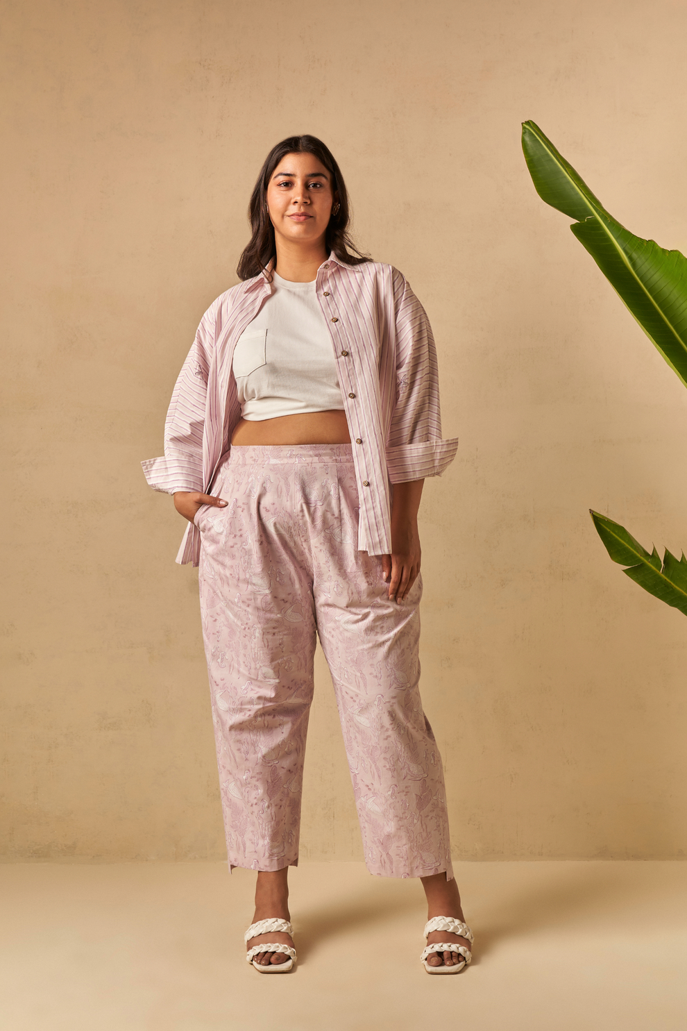 The Purple Reef Organic Cotton Trousers | SUI – Sui
