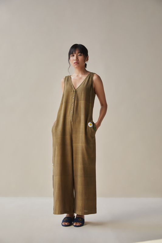 The Soul handwoven organic cotton jumpsuit