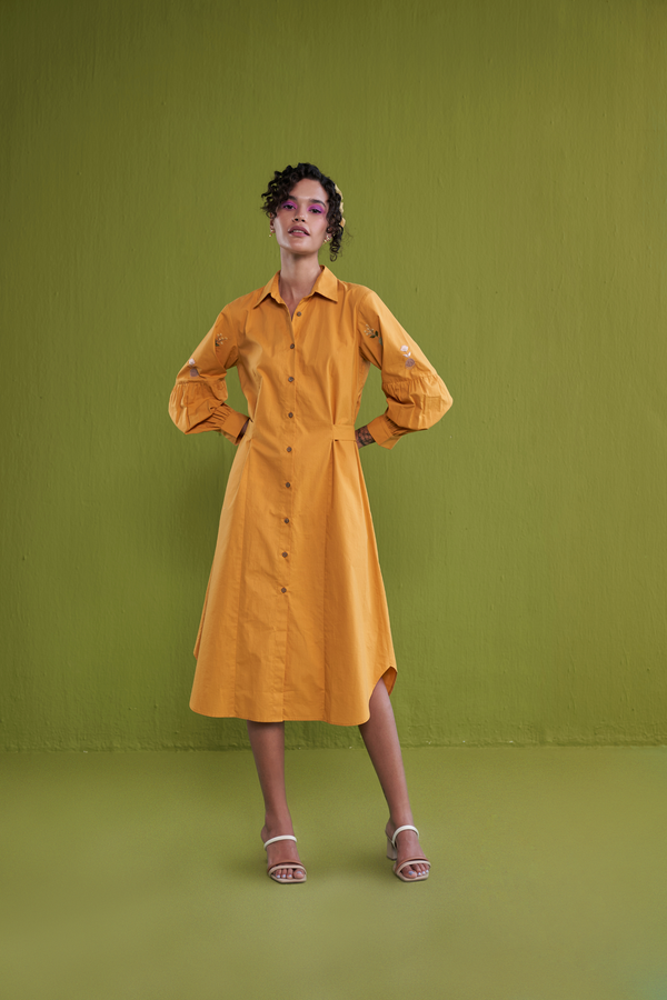 The Sunlight Organic Cotton Midi Dress