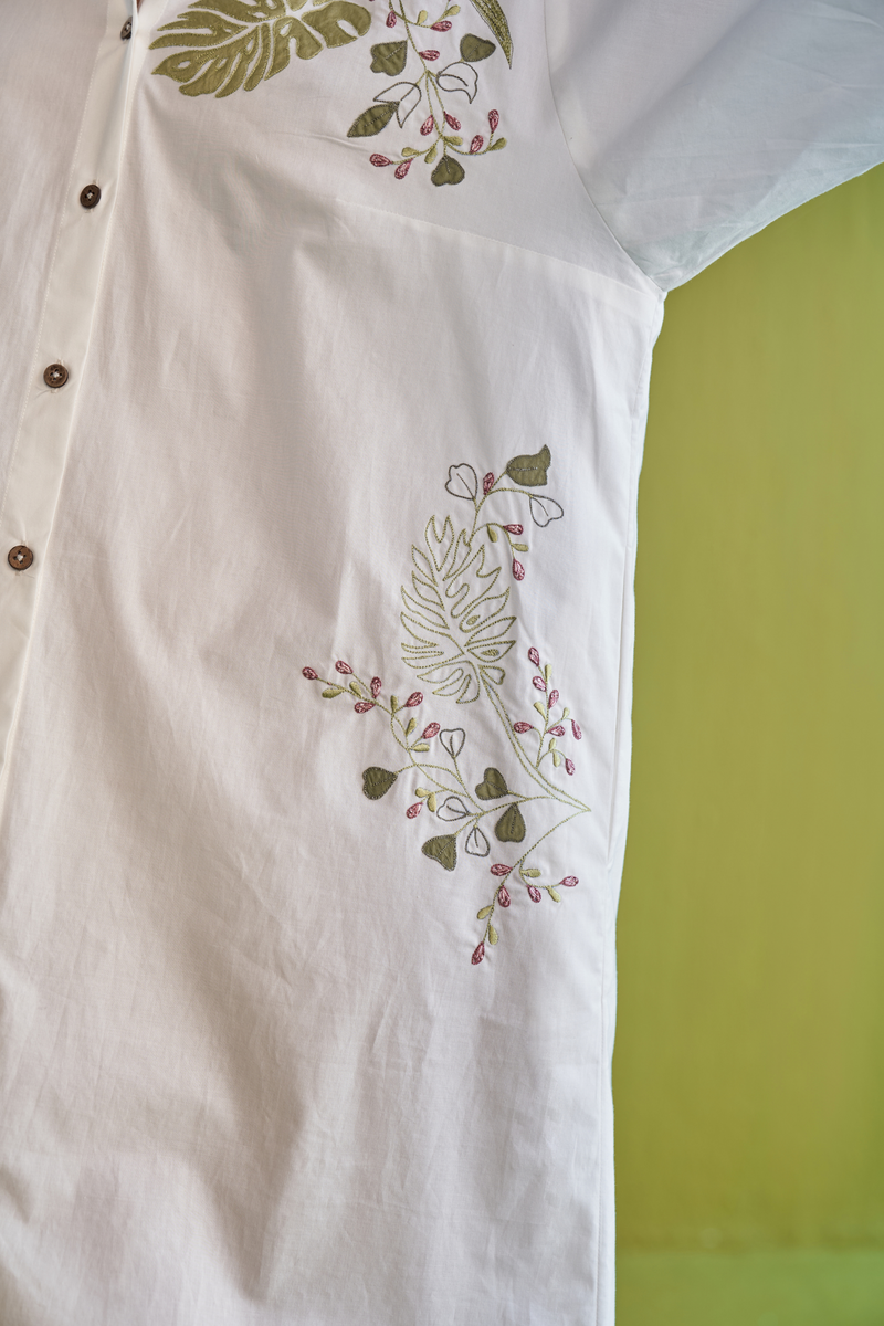 The Tropical Organic Cotton Shirt Dress SUI Sui