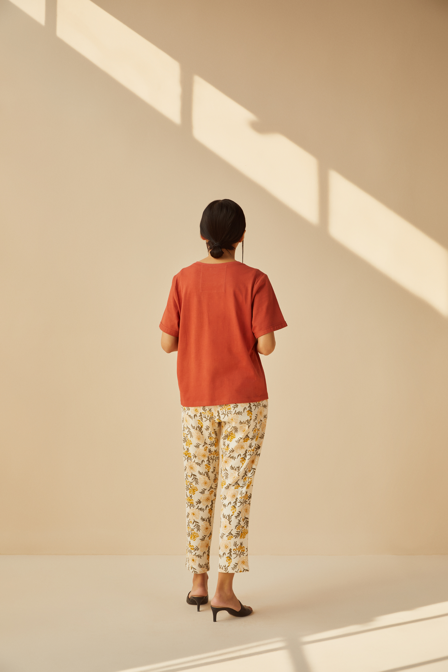 The Wildflower organic cotton knit t-shirt