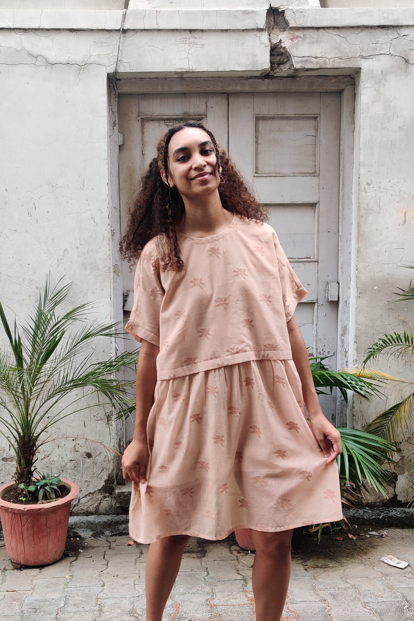 The Wilds Jamdani Dress