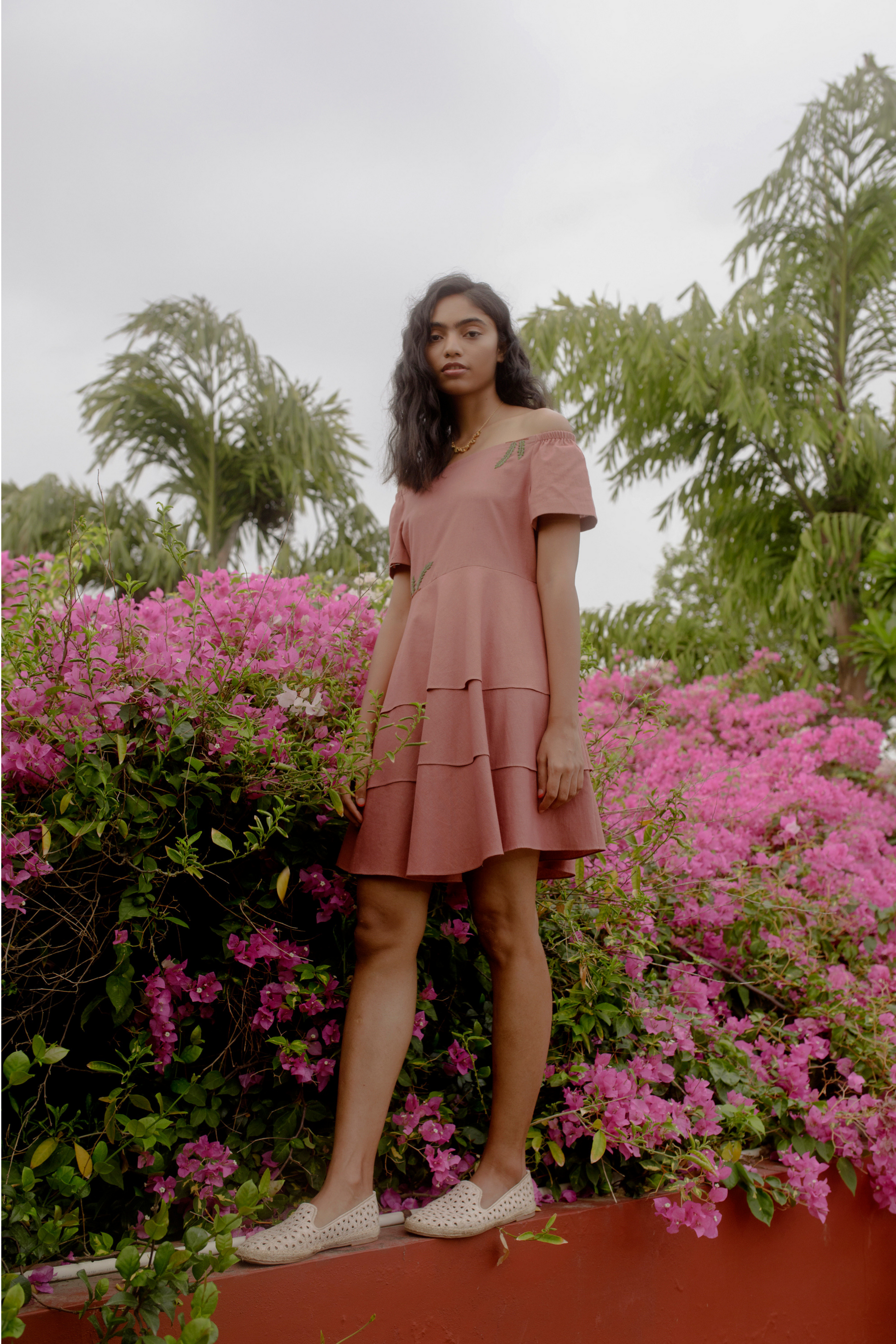Sui | THE BYRON hand-embroidered recycled fabric dress from Flow Winter Collection 2019