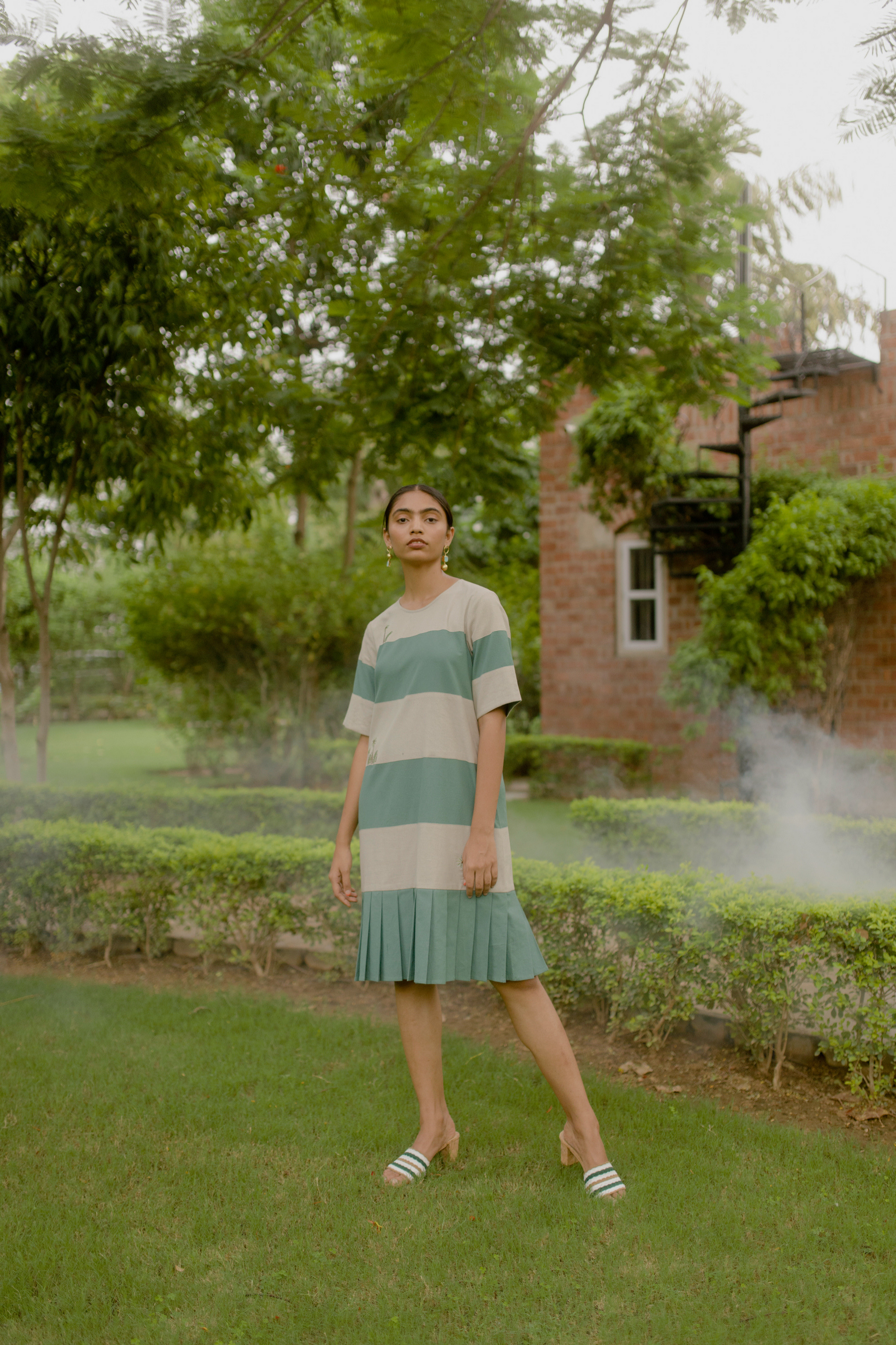 the clark colour block dress