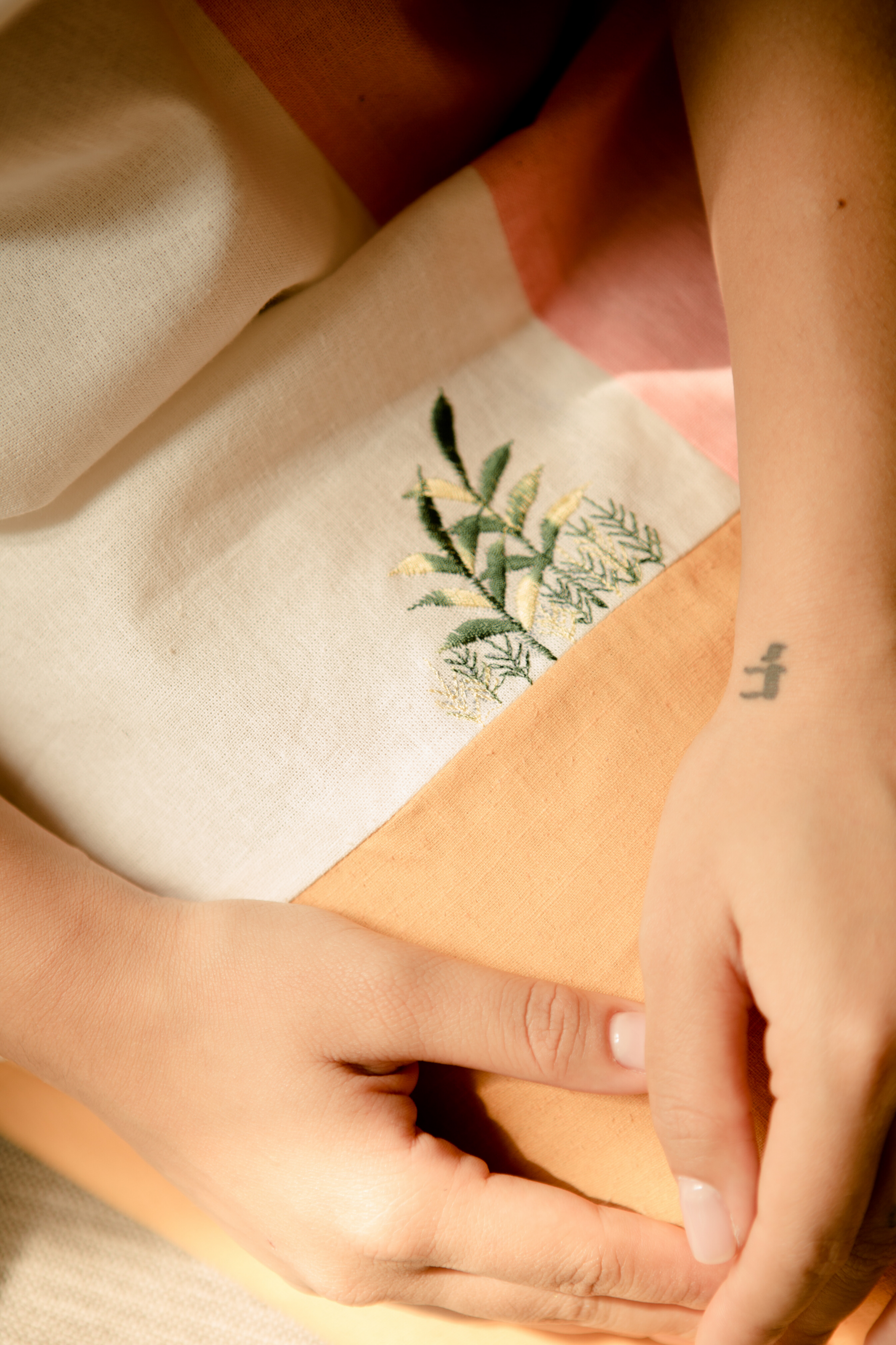 Sui | THE PATCHED embroidered recycled fabric dress from Basic-ally Sui 2.0 Collection 2019