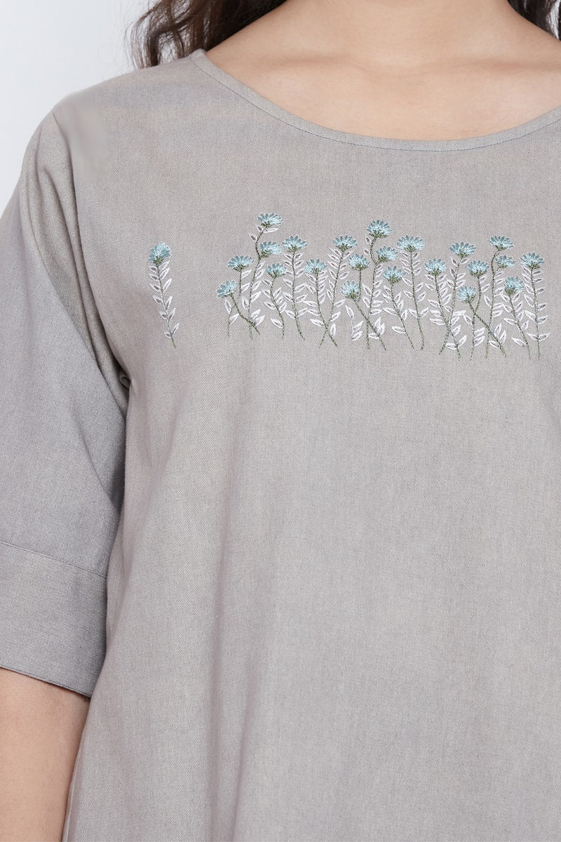 Grow Where Your Heart Flows organic cotton top