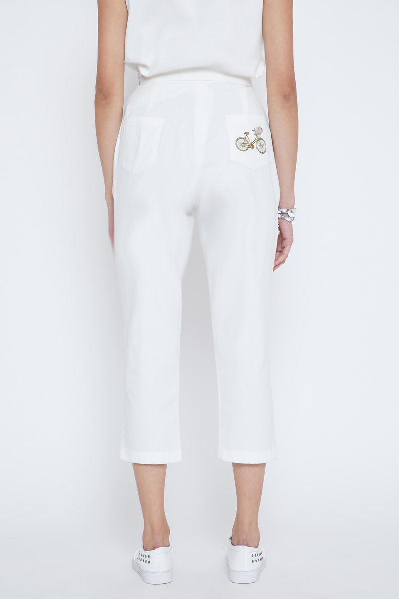 Santa Monica organic cotton trousers